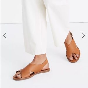 Madewell Boardwalk Crossover Sandals
